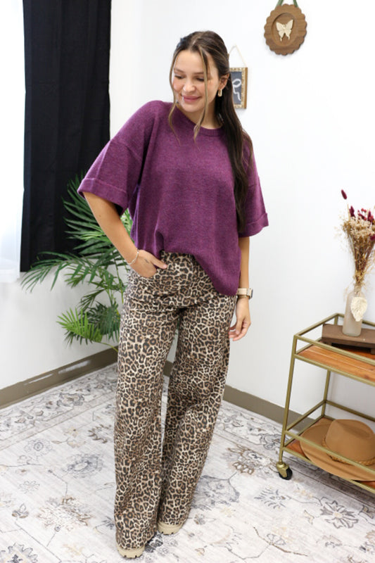 Sweetest Gem Sweater Top -2 Colors