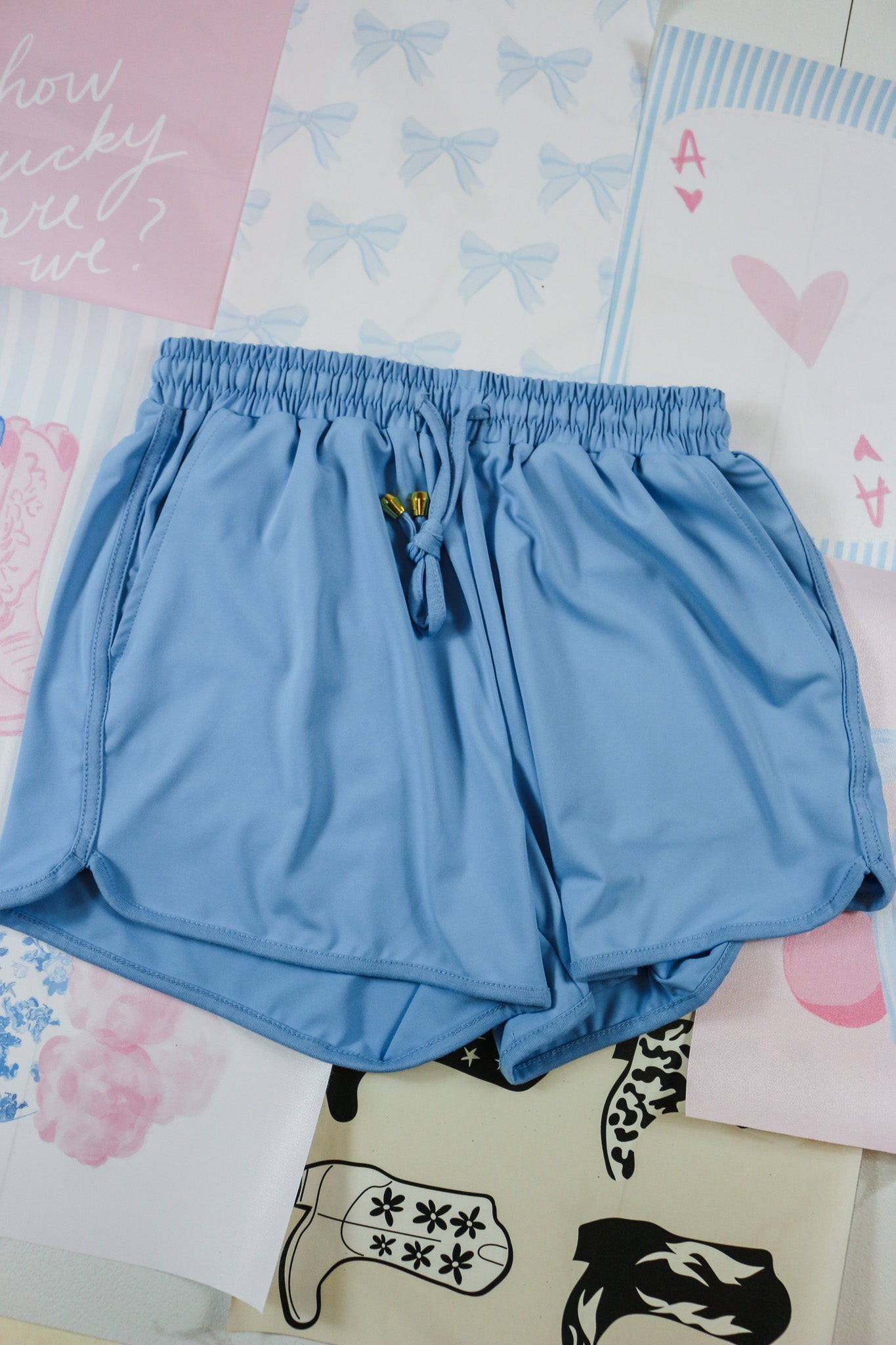 Dusty Blue Everyday Short