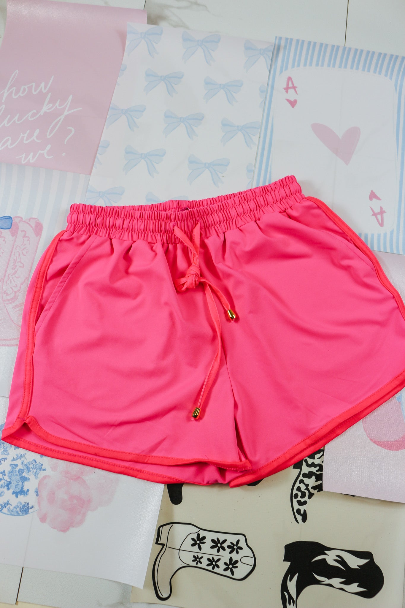 Solid Pink Everyday Short