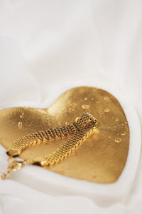 Braided Band Gold Bracelet