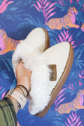 Sweater Knit Slippers