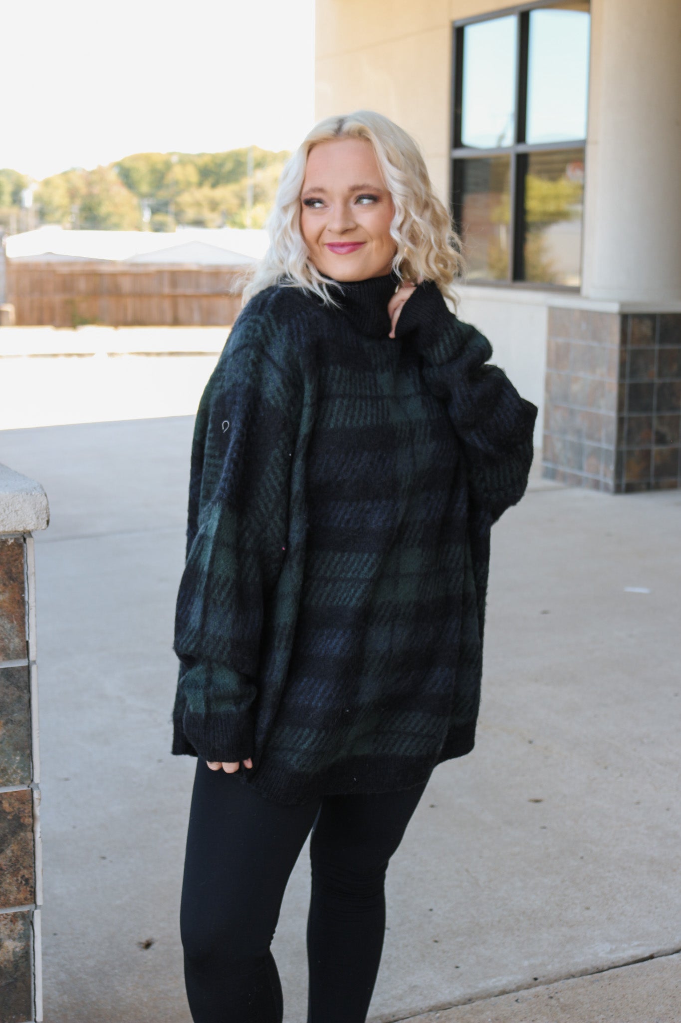 Cozy Spirit Cara Plaid Sweater -2 Colors