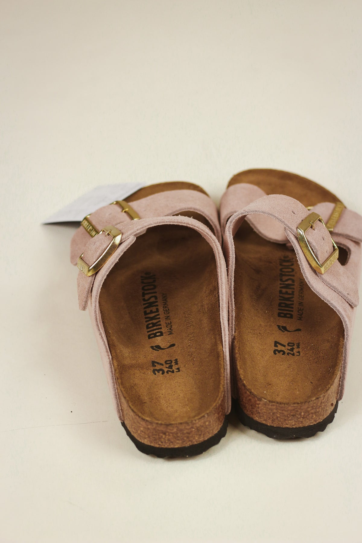 Arizona Suede Leather Sandals by Birkenstock