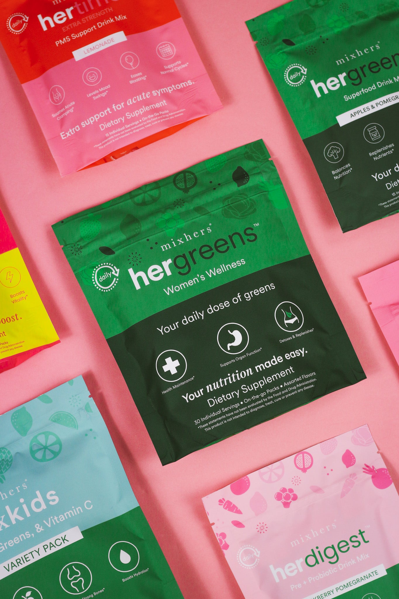 Her Greens Water Packets Womens Wellness