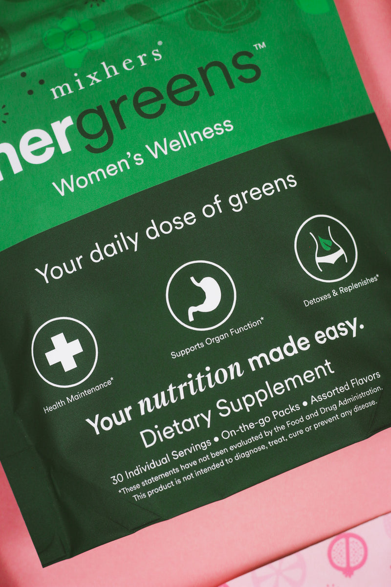 Her Greens Water Packets Womens Wellness