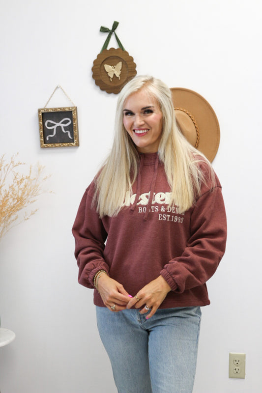 Ariat Essential Burnt Russet Heather Hoodie