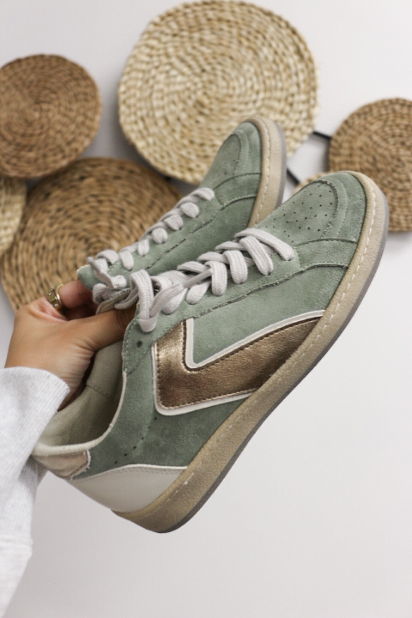 Salma Sage ShuShop Sneaker