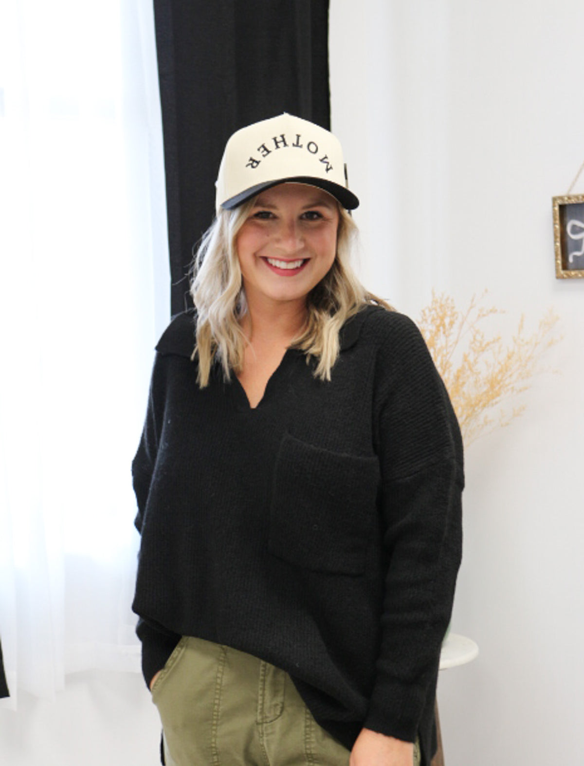 Speak Your Side Noa Collared Sweater