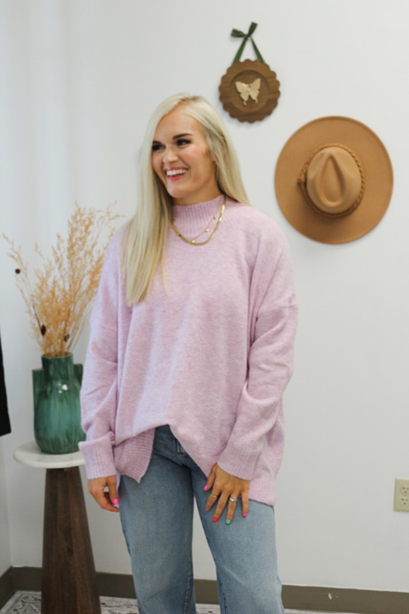 Girl Gang Crew Neck Sweater -3 Colors