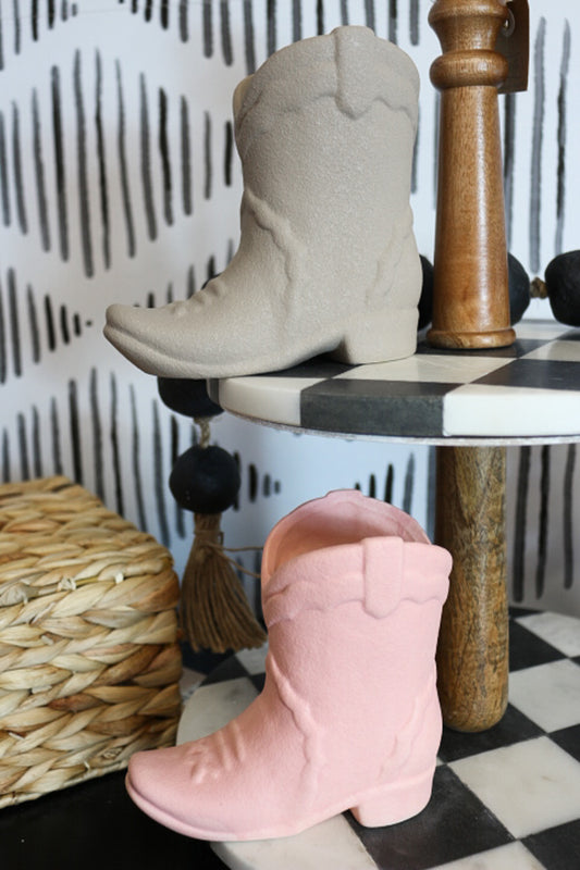 Nashville Bergamot & Maho Tan Boot Candle