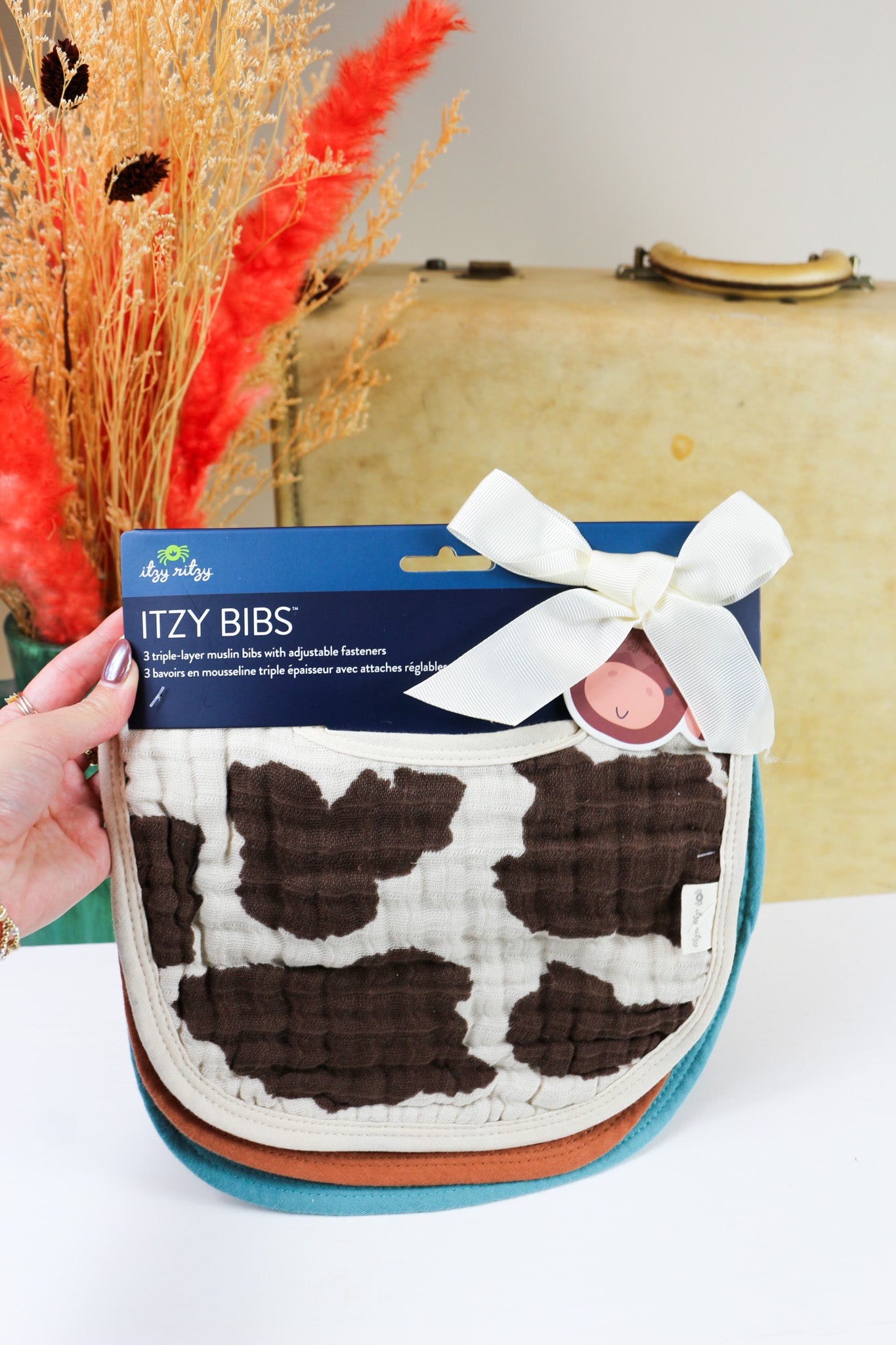 Itzy Baby Bib 3 Pack - Giddy Up