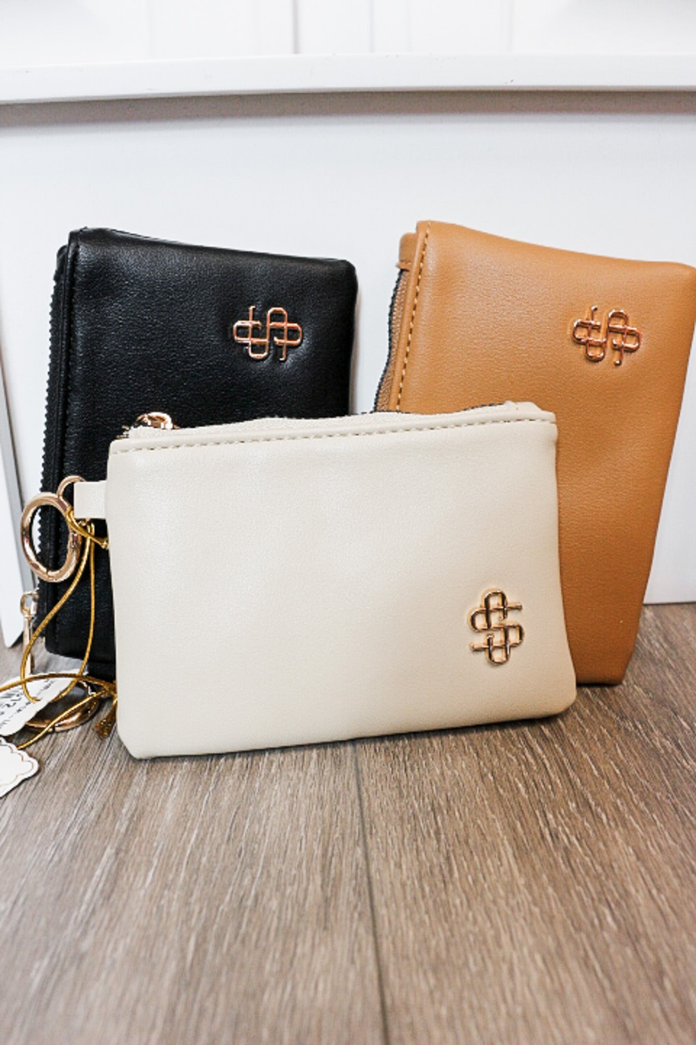 Leather Keychain Pouch -3 Colors