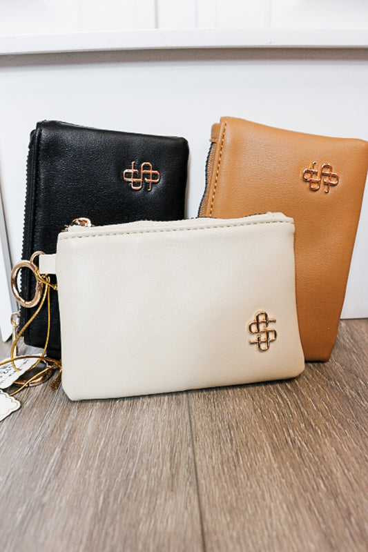 Leather Keychain Pouch -3 Colors