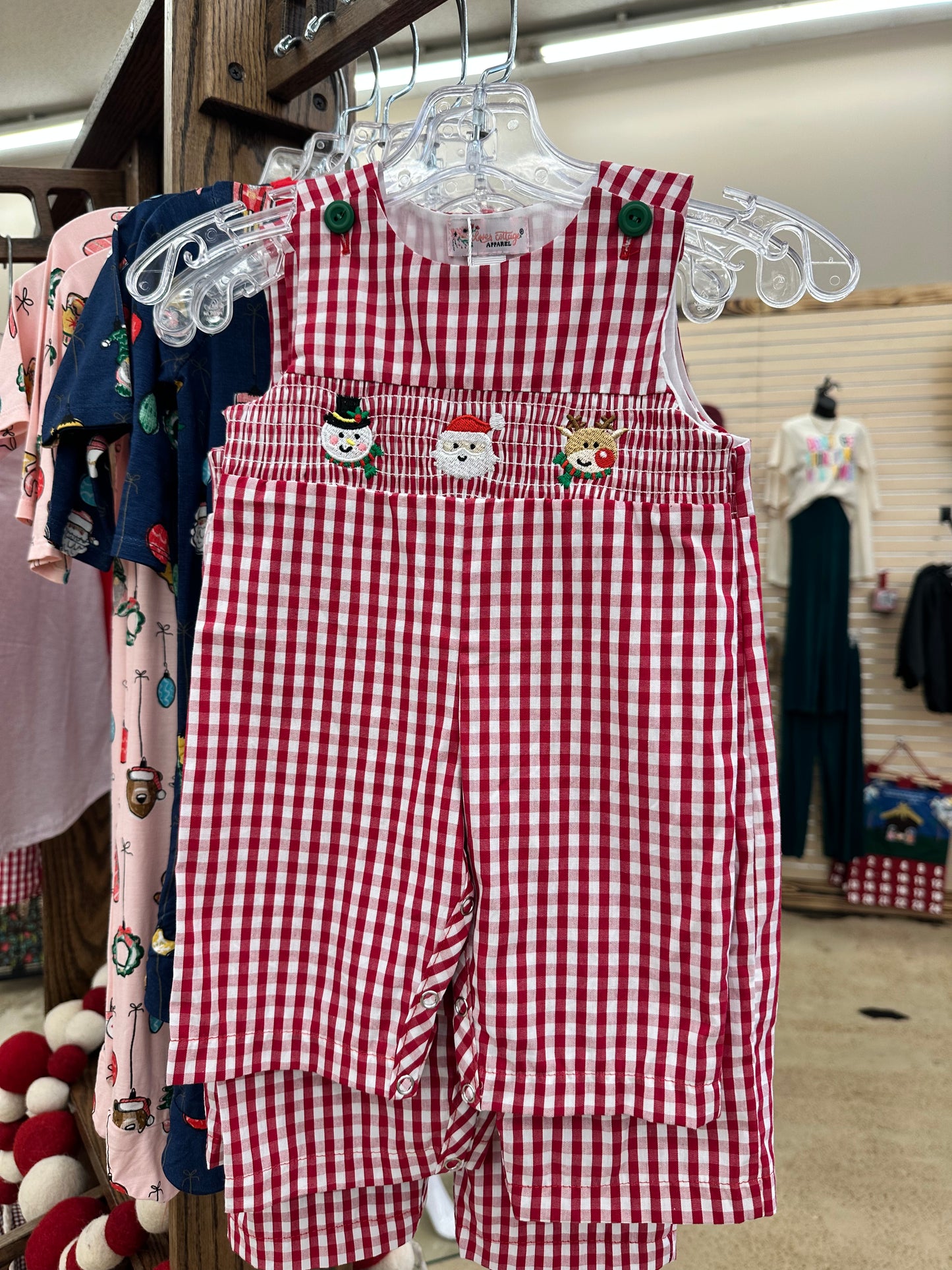 Christmas Baby Red Romper