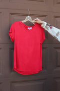 Ultimate Layers Solid V-Neck Tops