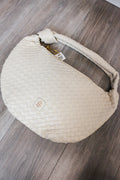 Leather Woven Knot Bag