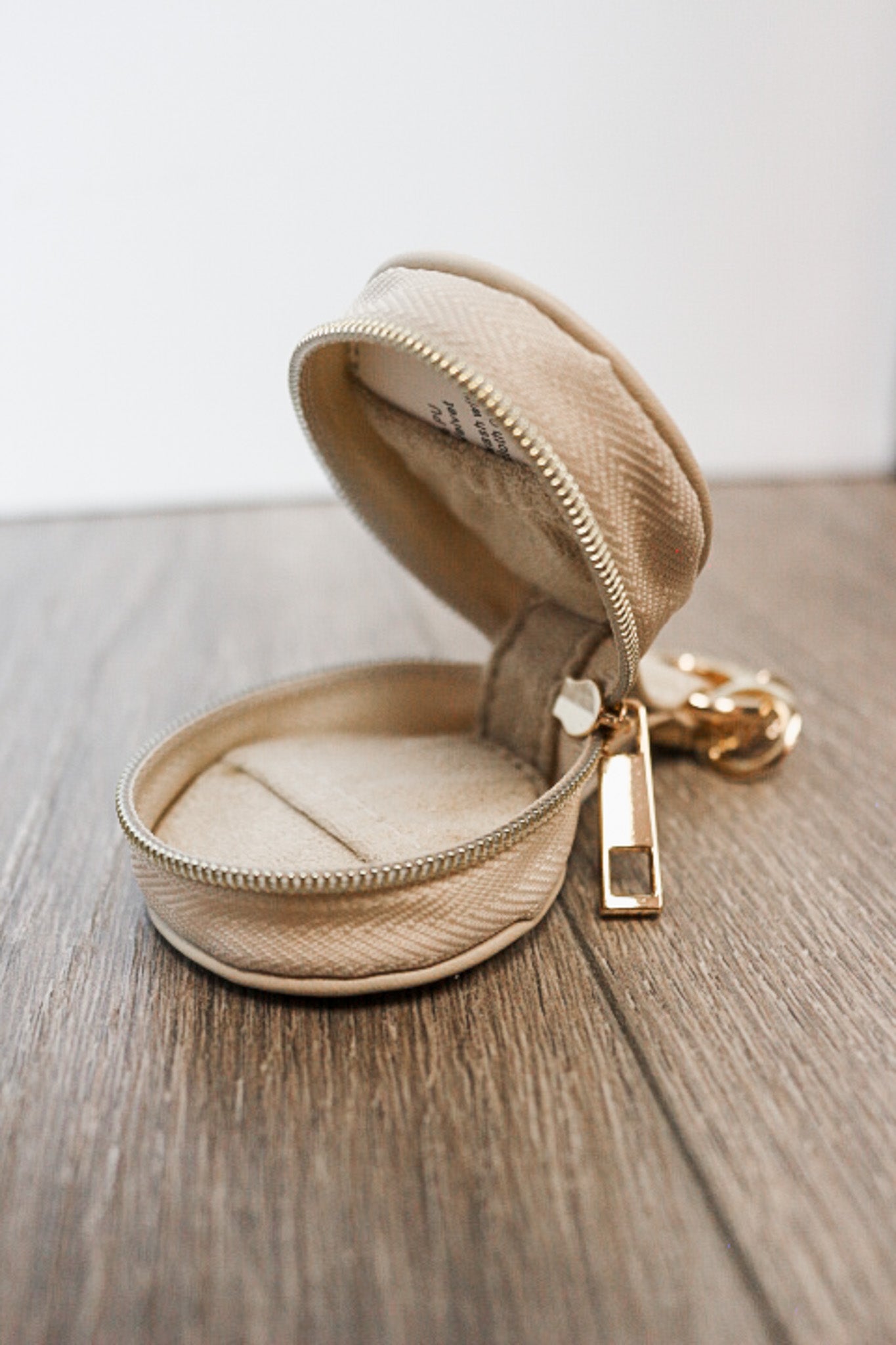 Leather Jewelry Case Keychain -3 Colors