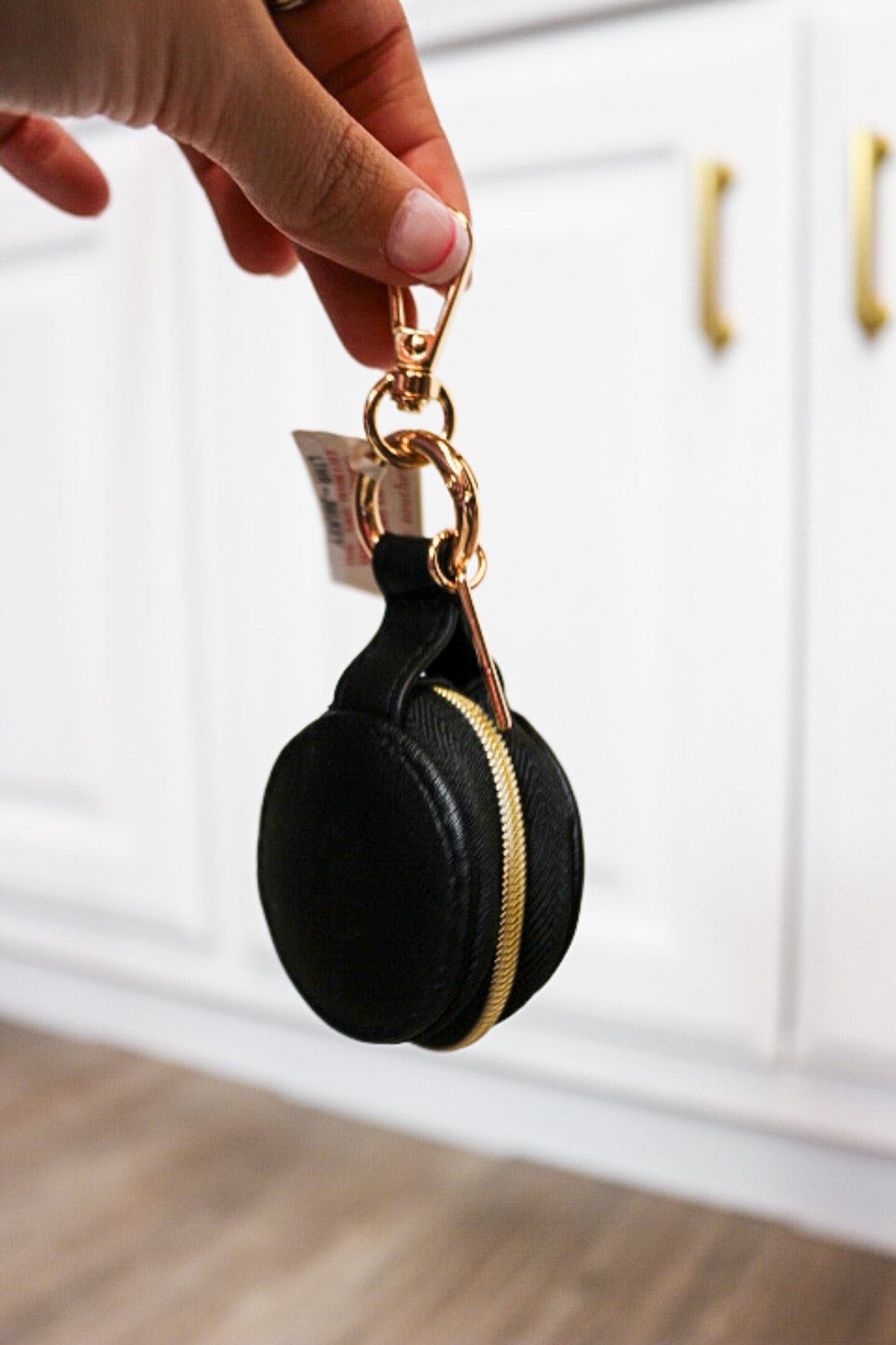 Leather Jewelry Case Keychain -3 Colors