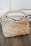 Leather Woven Purse