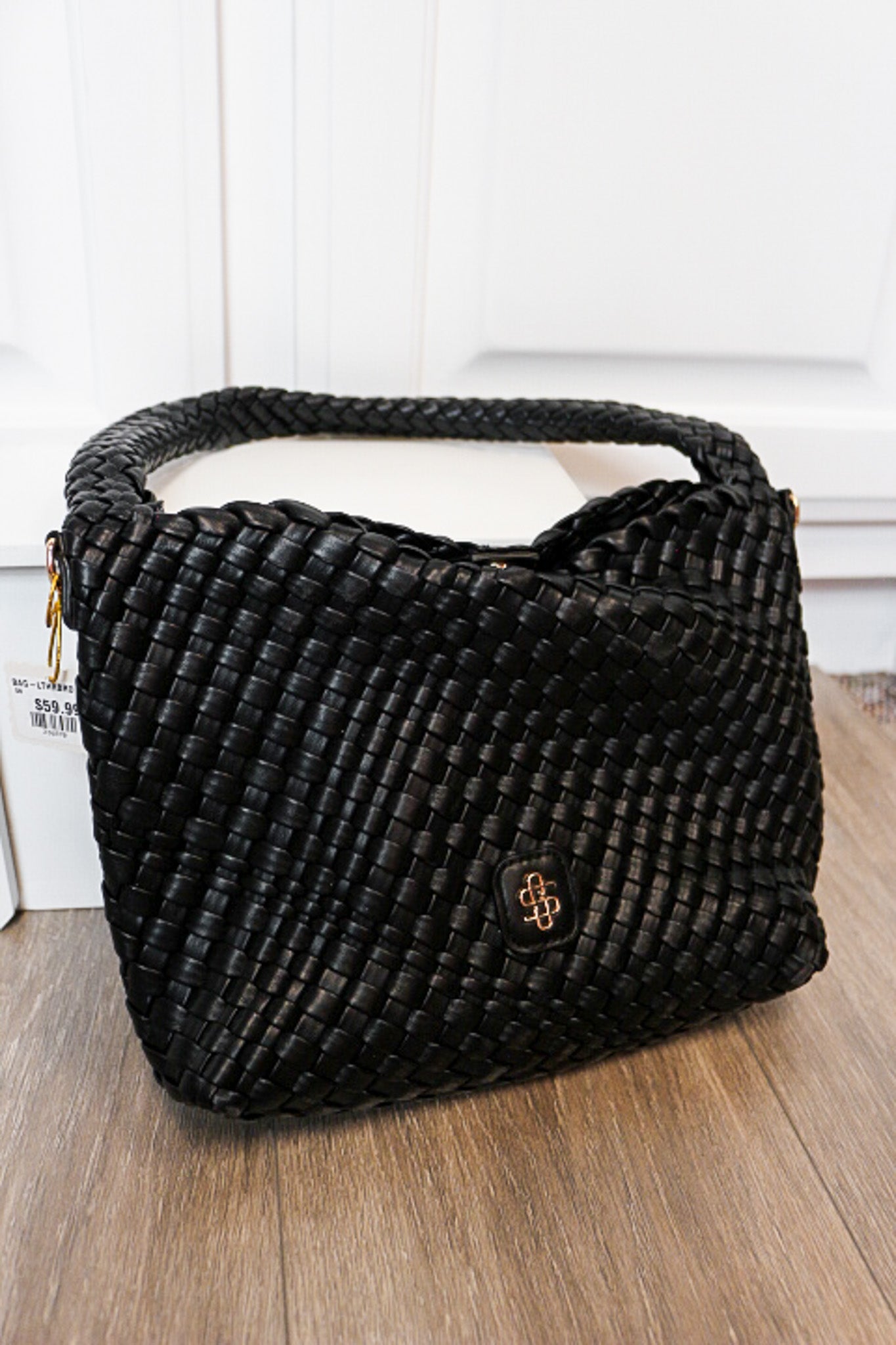 Leather Woven Purse
