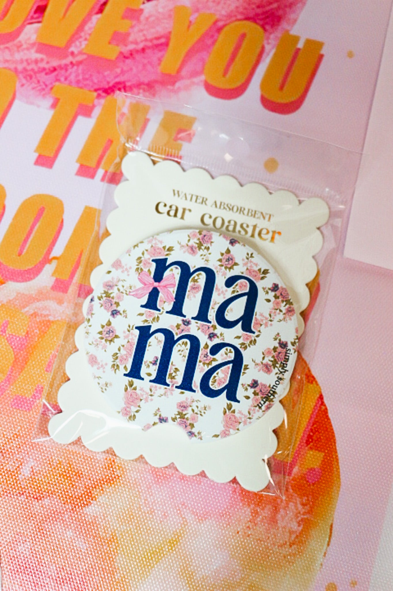 Simply Southern Car Coaster -Multiple Colors