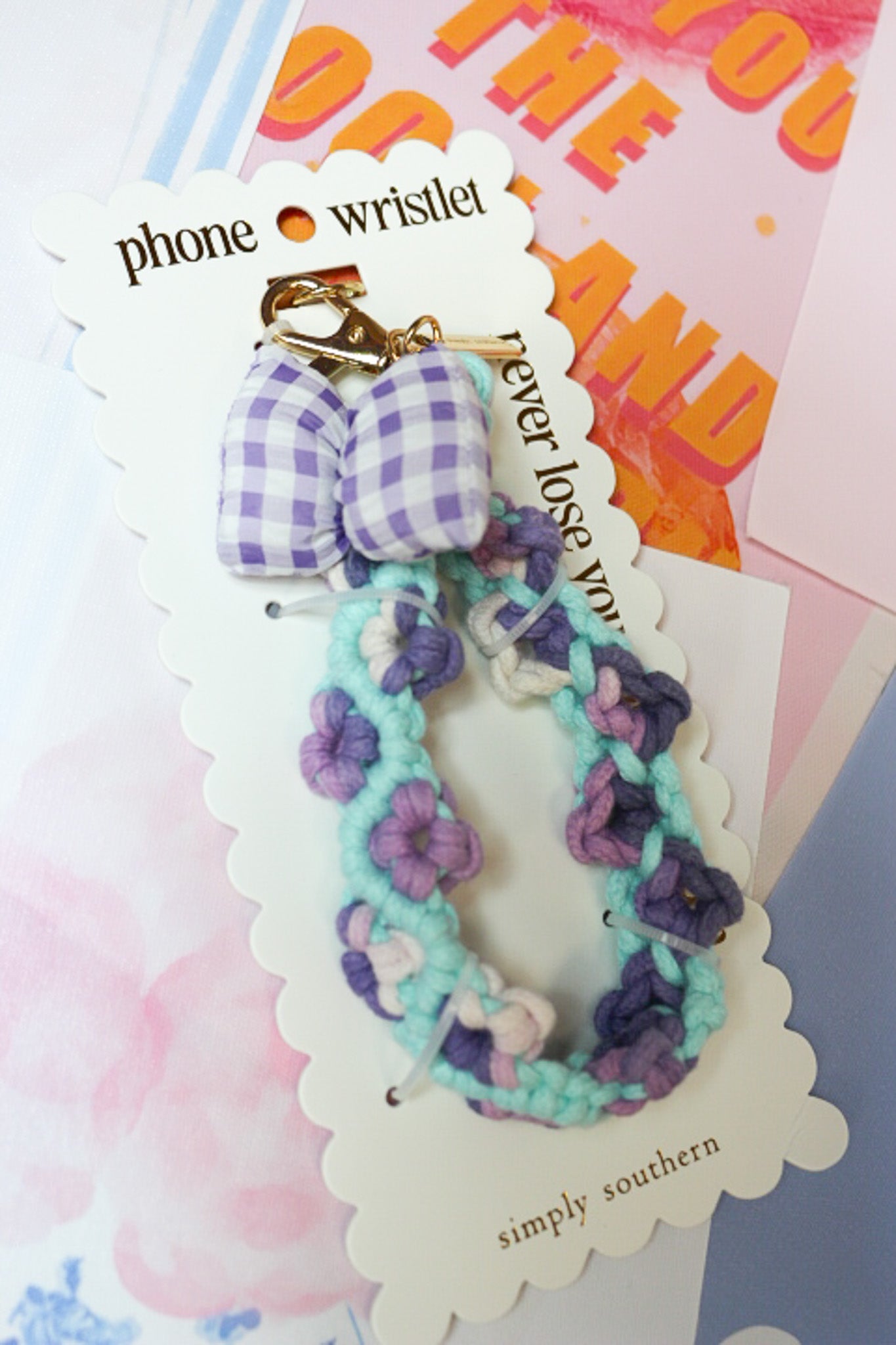 Wristlet Keychain -Multiple Colors