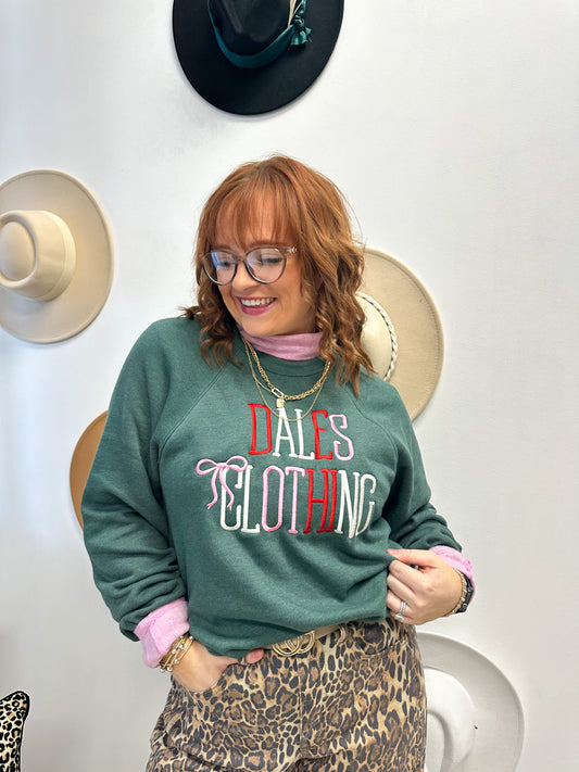 Multi Color Dales Green Sweatshirt