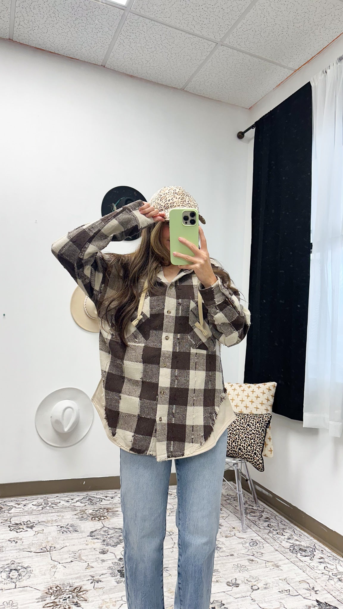 Good Company Hoodie Plaid Flannel -2 Colors