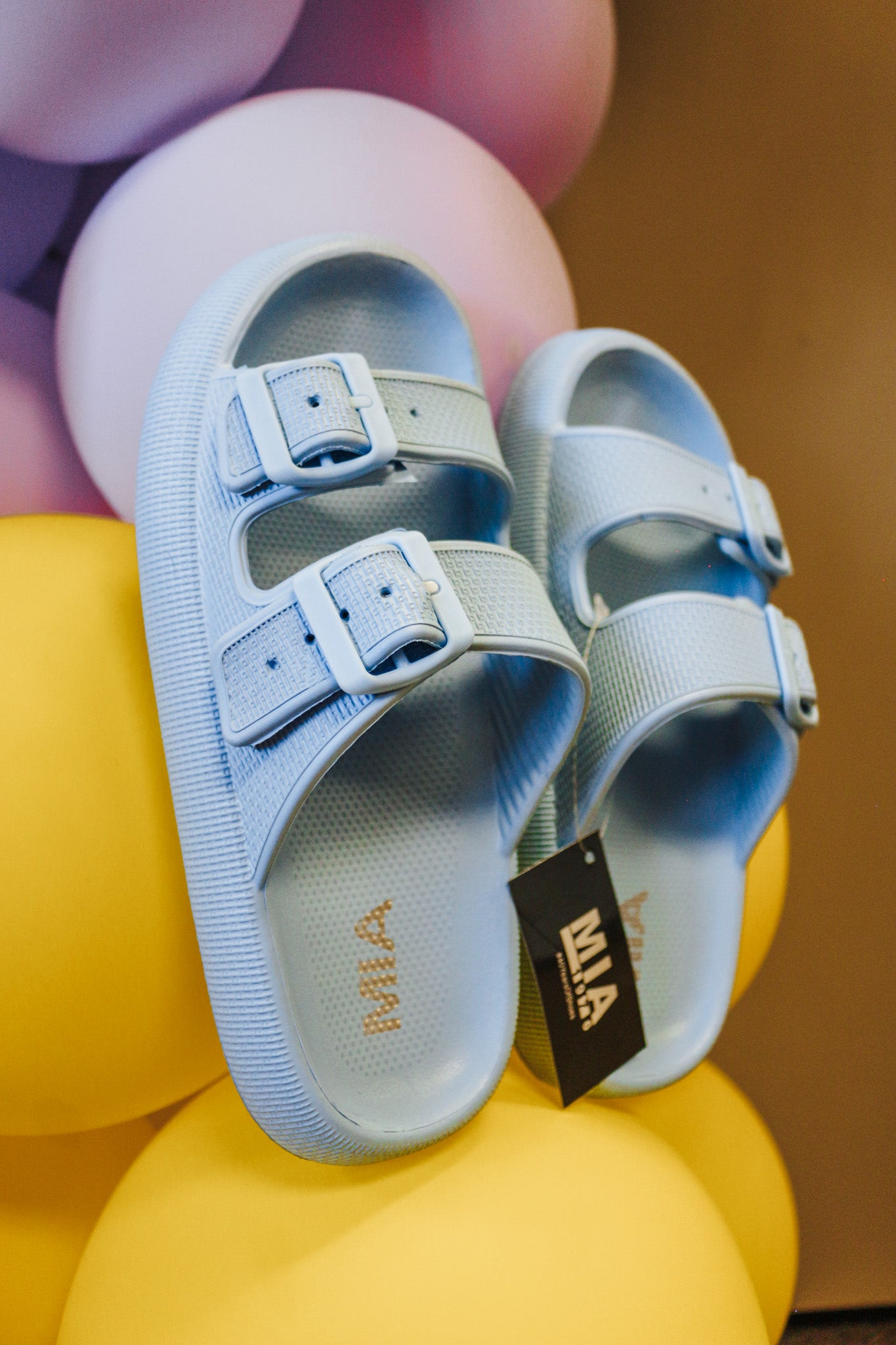 Libbie Baby Blue Sandal MIA