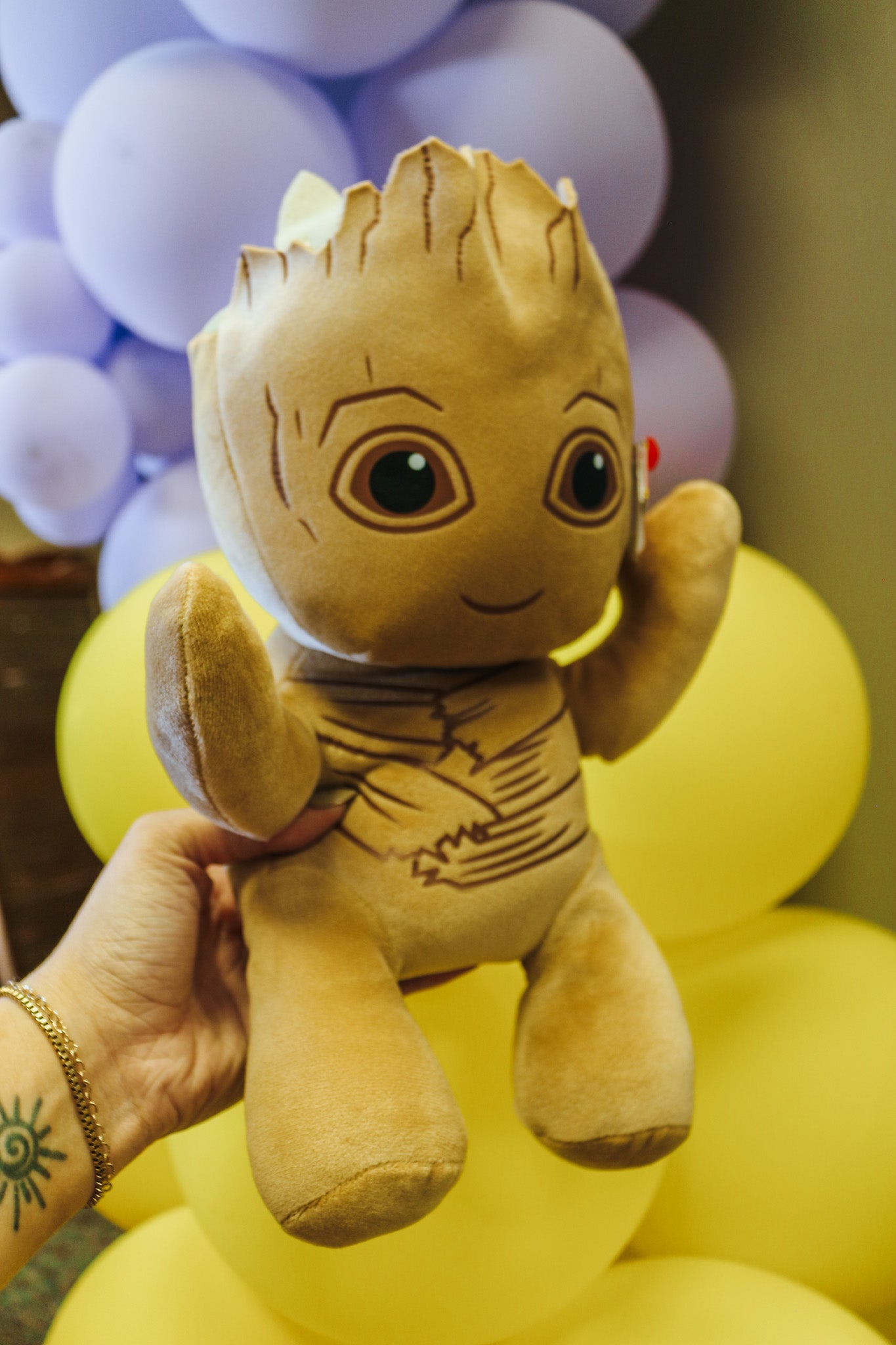 Large Groot Beanie Baby