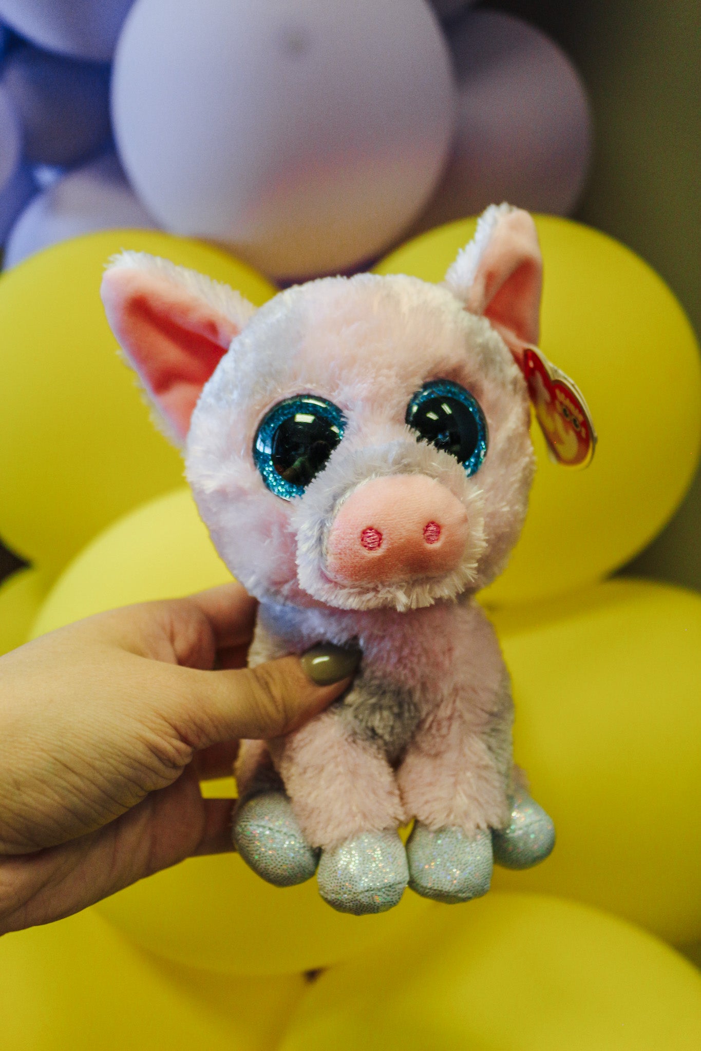 Beanie Baby Pink Pig- Hambone