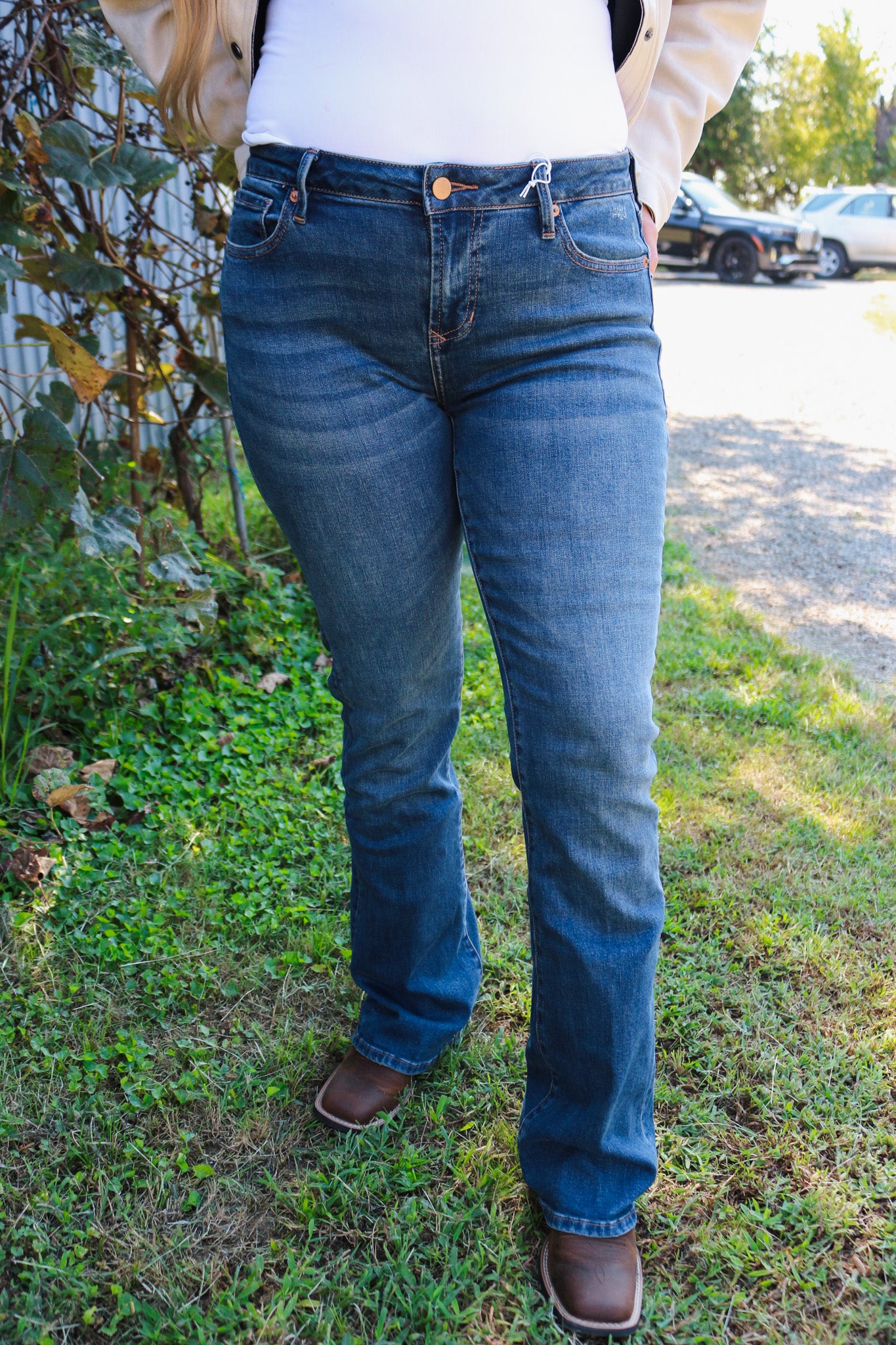 Jaxtyn Millbridge High Rise Bootcut Dear John Jeans