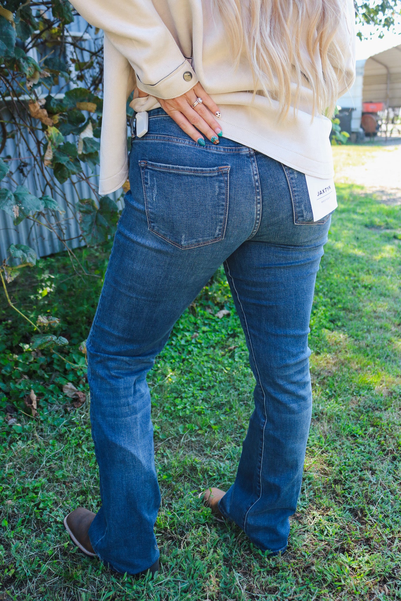 Jaxtyn Millbridge High Rise Bootcut Dear John Jeans