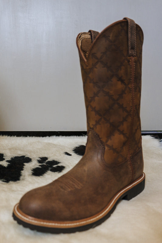12" Tech X Brown Boot Twisted X
