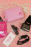 Womens Gingham Tech Kit