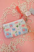 ID keychain pattern wallet, shown in one of fourteen available colors