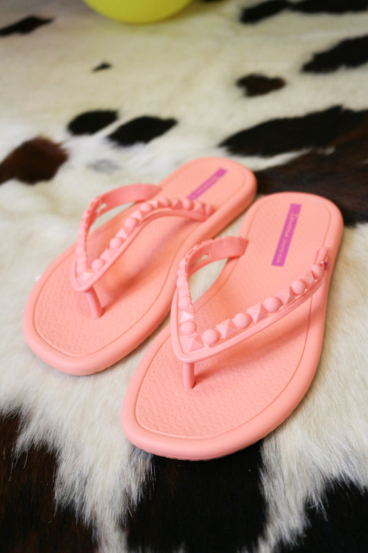 Meu Sol Pink Sandals