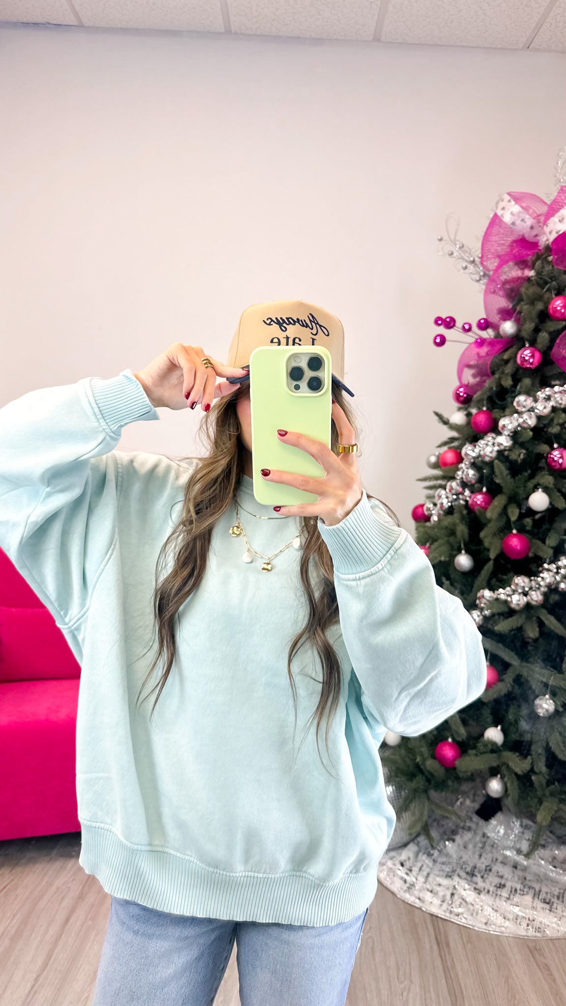 New Motives Solid Sweatshirt -4 Colors