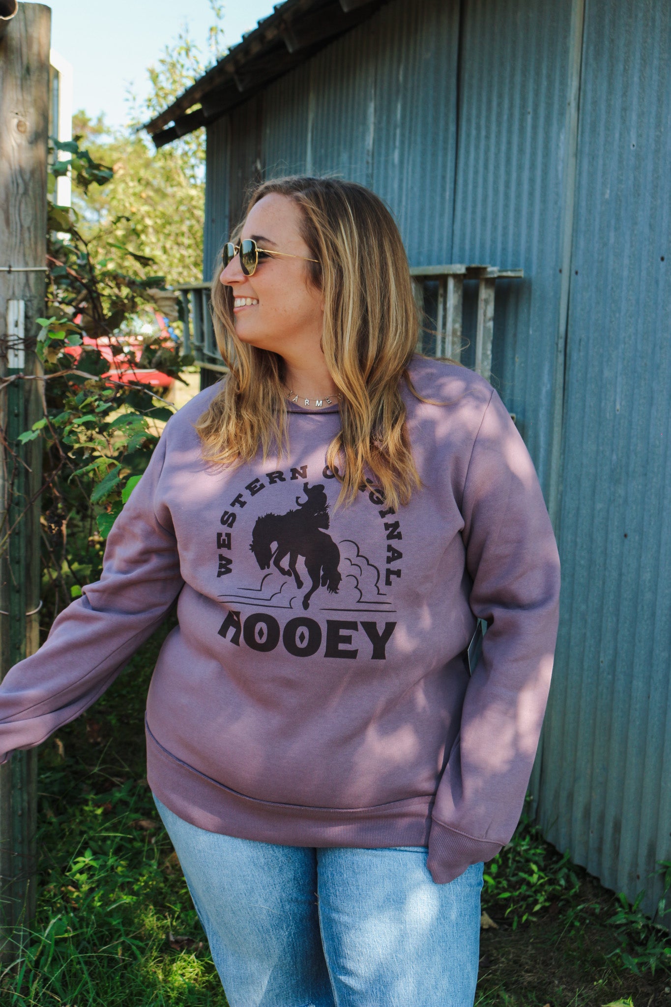 Purple Women's Hooey Sweatshirt