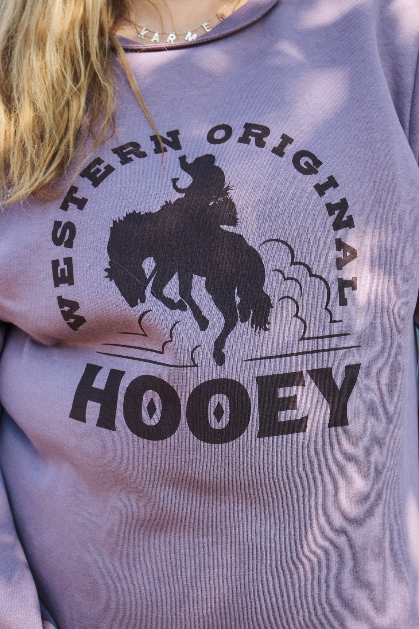 Purple Women's Hooey Sweatshirt