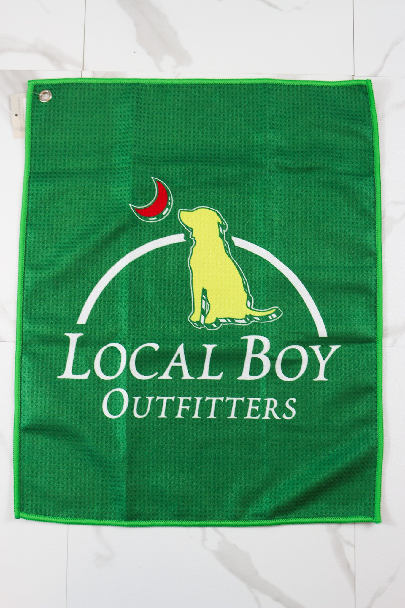 Local Boy Green Fairway Golf Towel