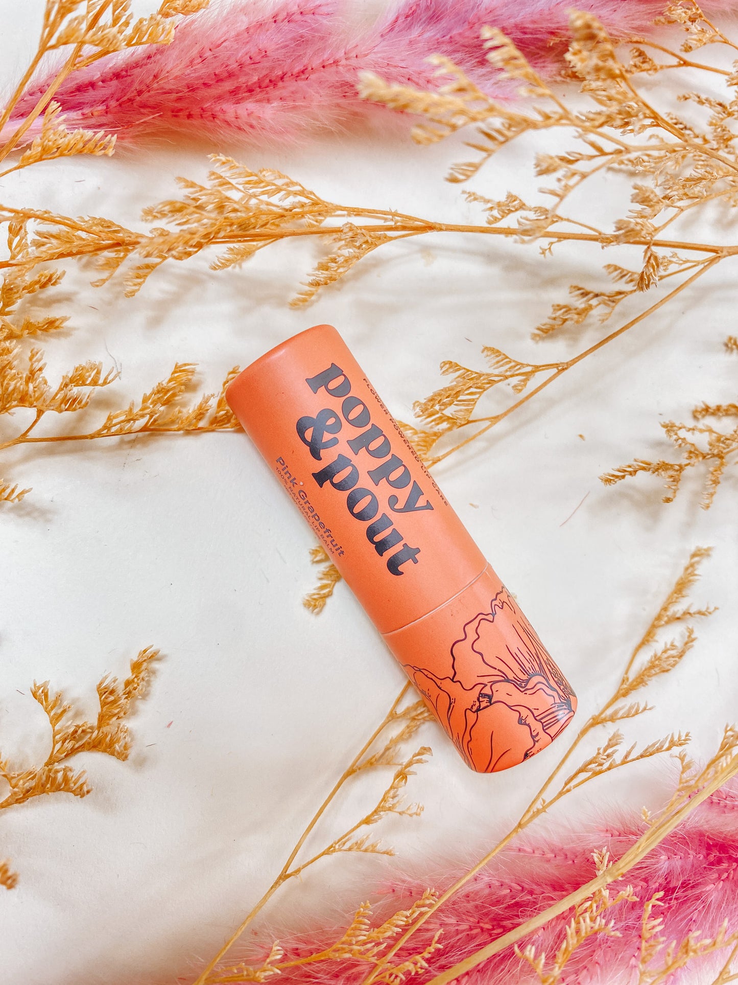 Poppy & Pout Natural Lip Balm - 10 Flavors