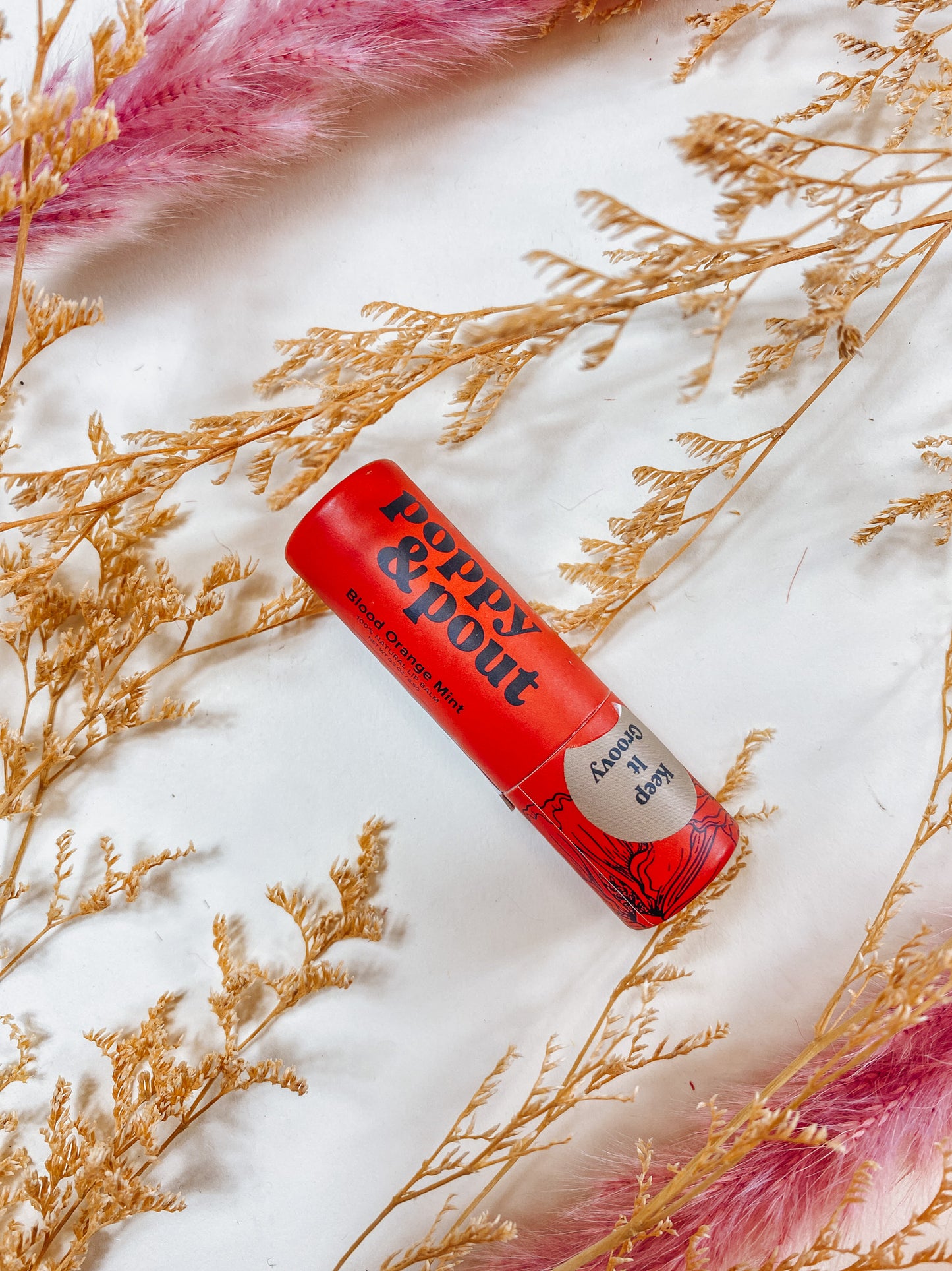 Poppy & Pout Natural Lip Balm - 10 Flavors