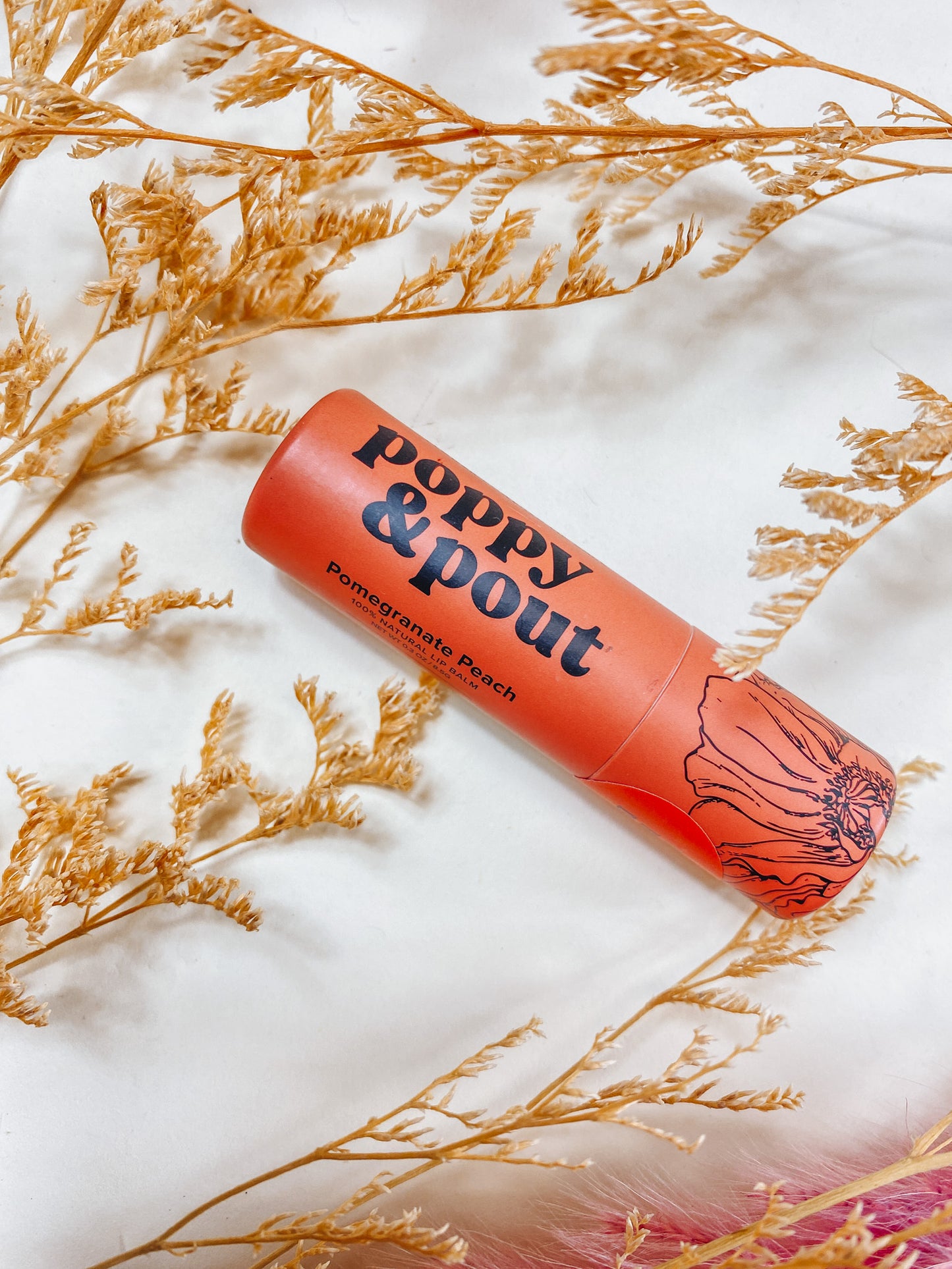 Poppy & Pout Natural Lip Balm - 10 Flavors