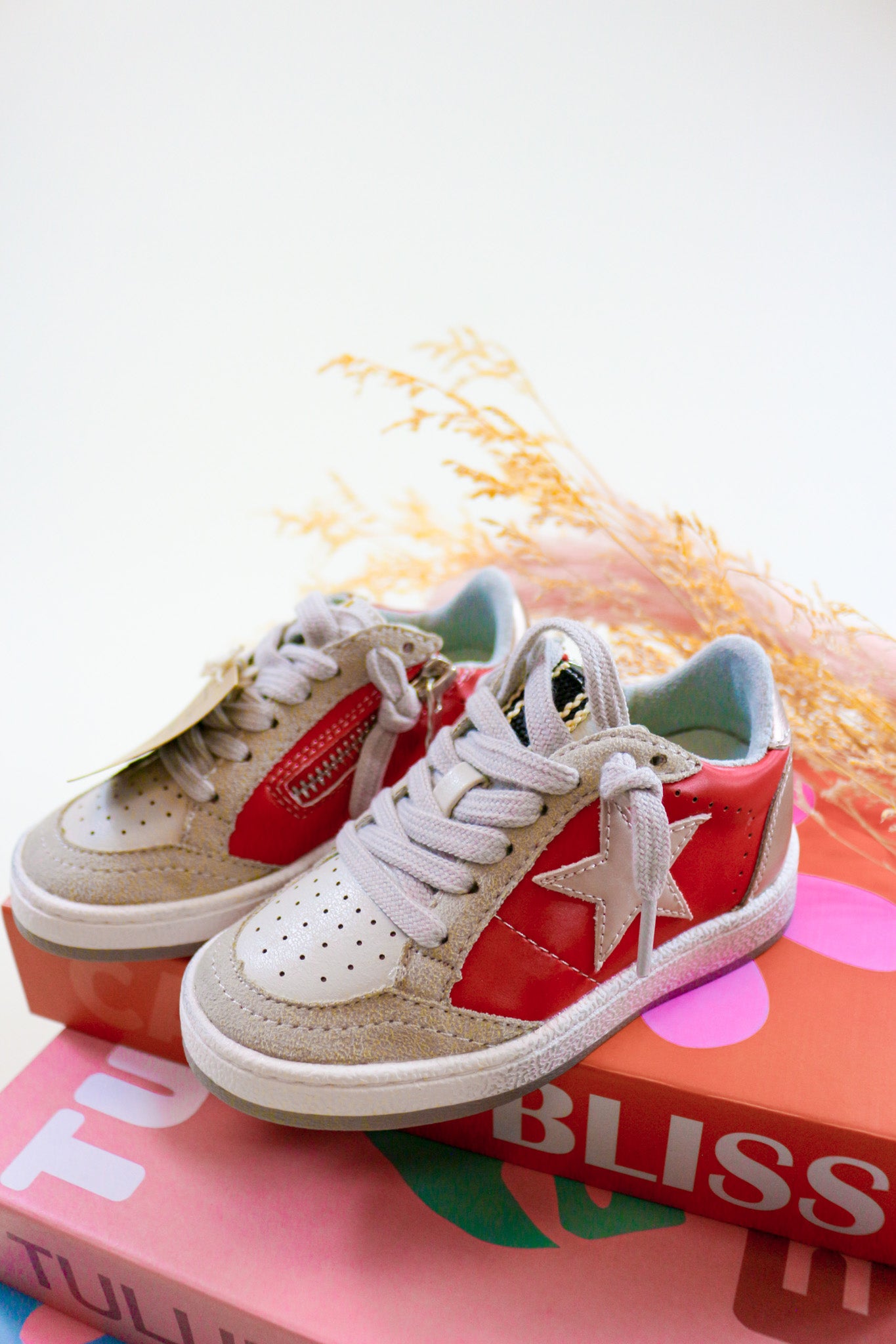 Paz Toddler Red ShuShop Sneaker