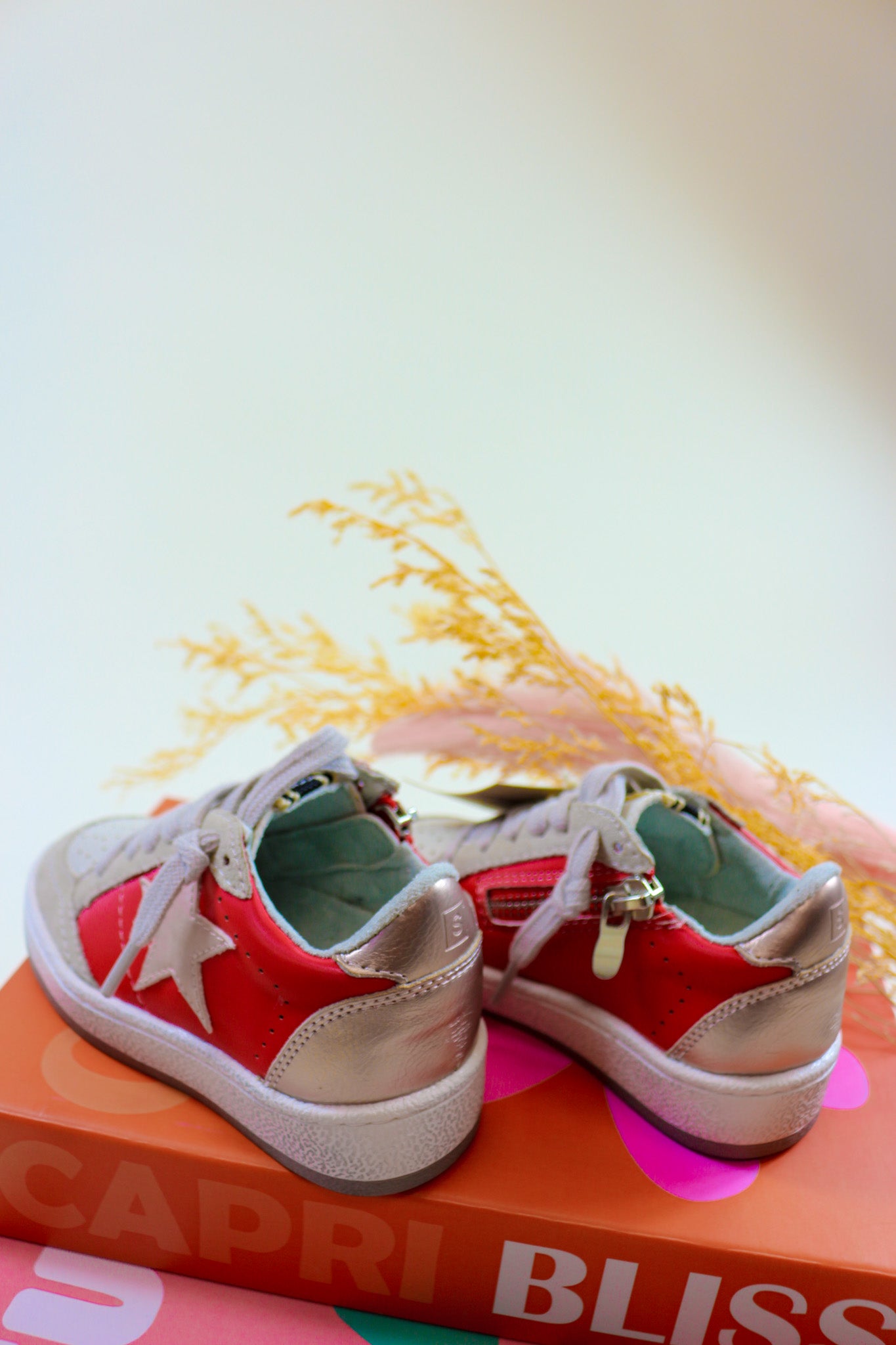 Paz Toddler Red ShuShop Sneaker