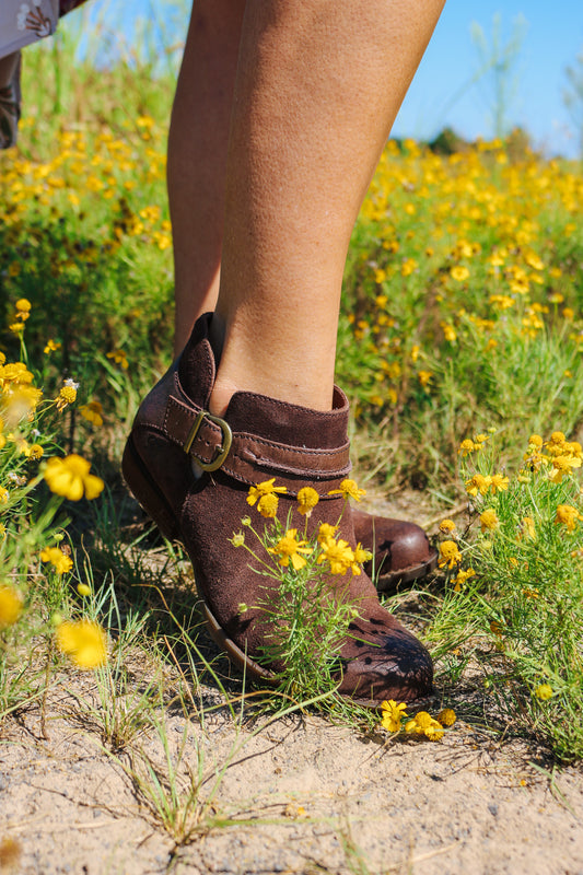 Kati Dark Brown Bootie By Born