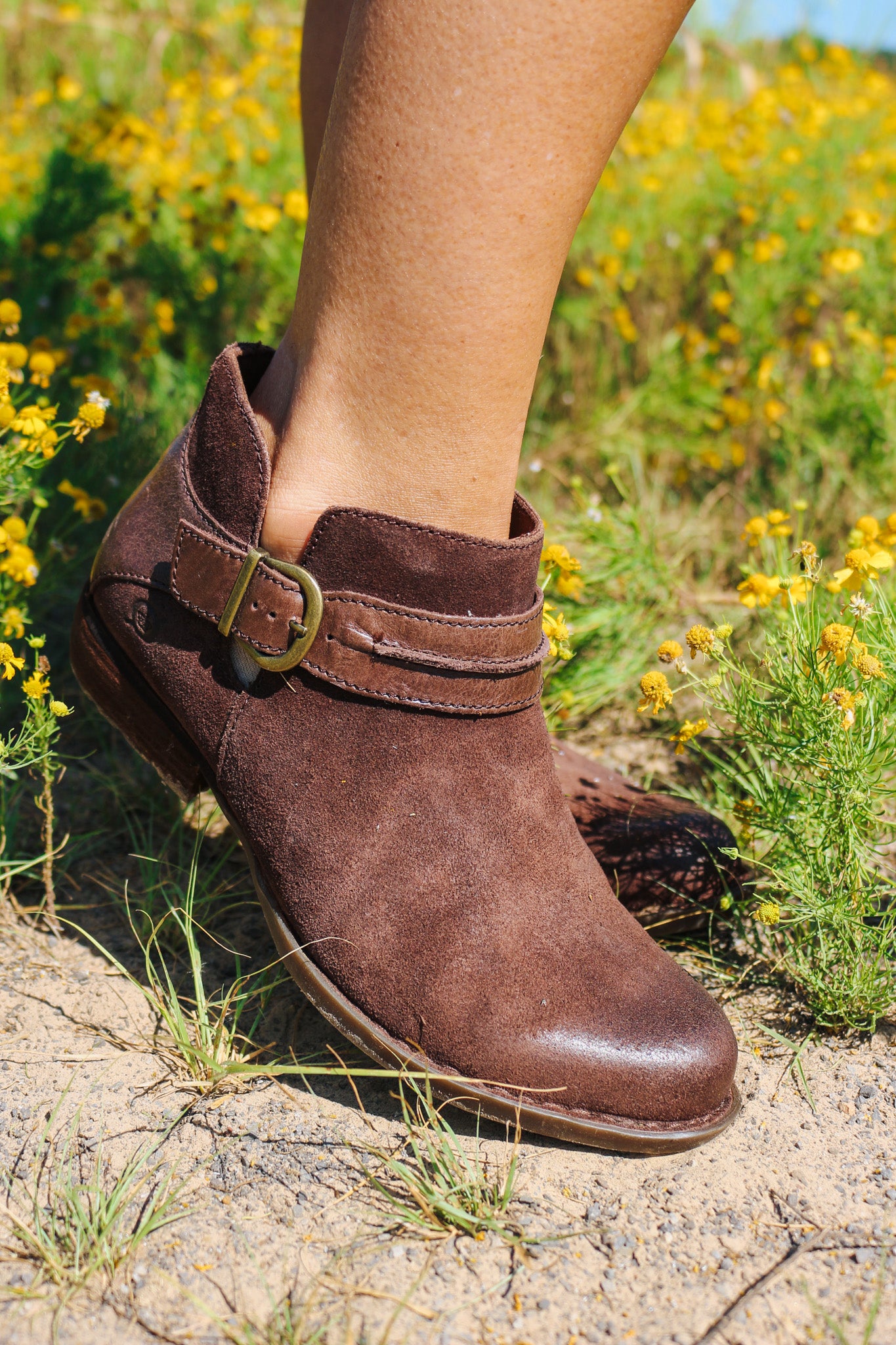 Kati Dark Brown Bootie By Born