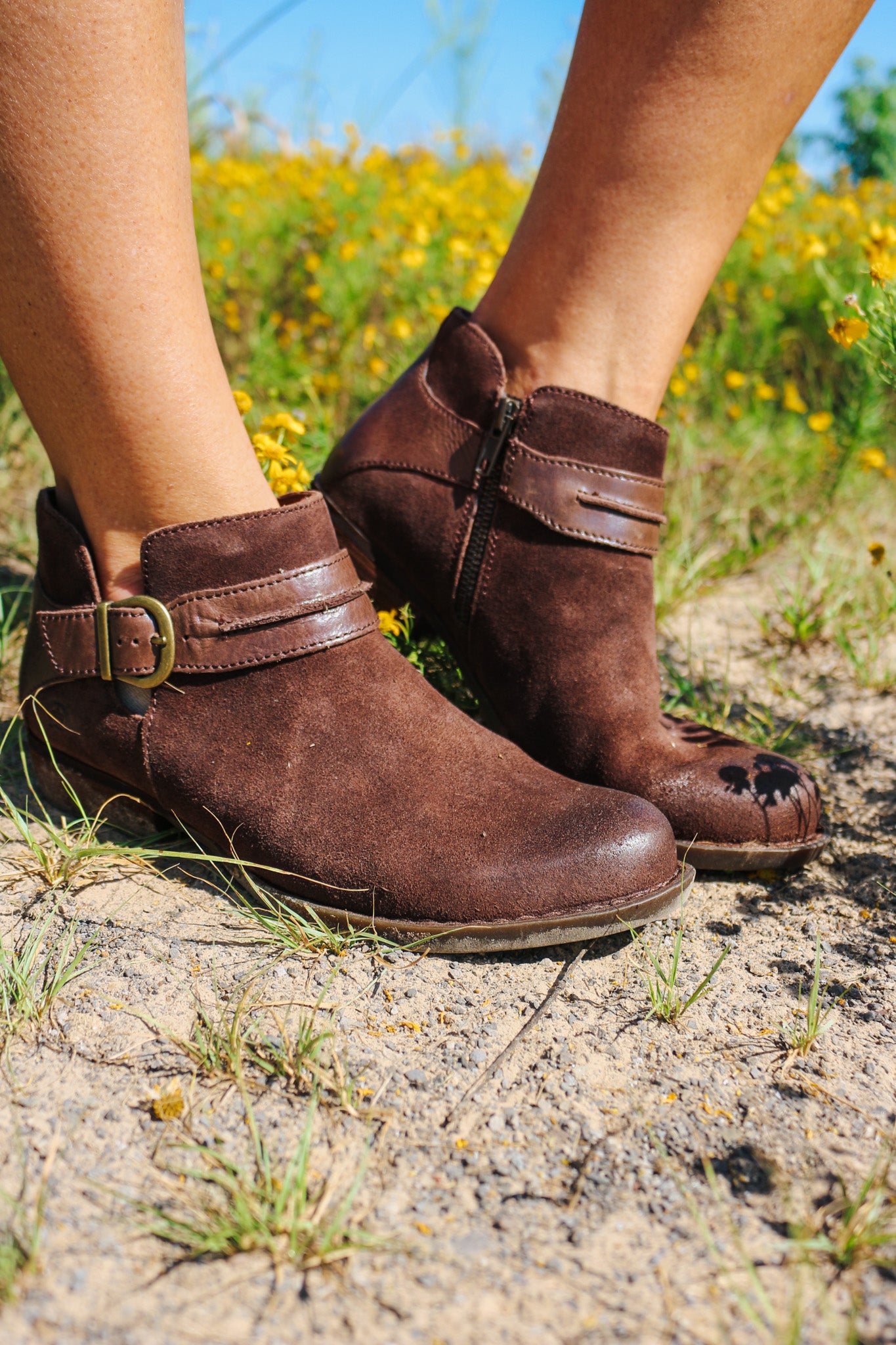 Kati Dark Brown Bootie By Born