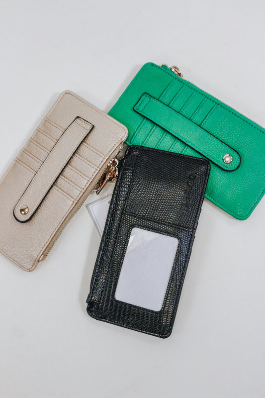 Saige Vegan Wallet -3 Colors